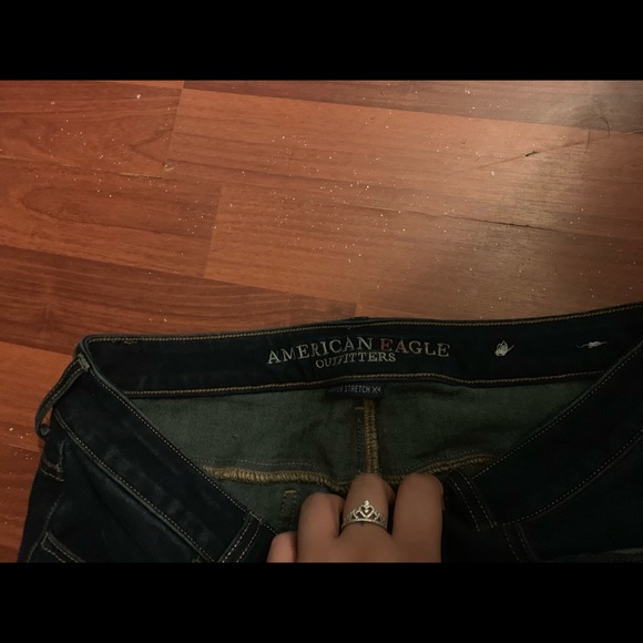 Dark Blue American Eagle Jean’s - Picture 2 of 2